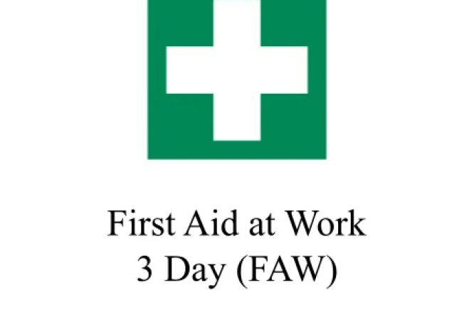 First Aid at Work Course (FAW) Course